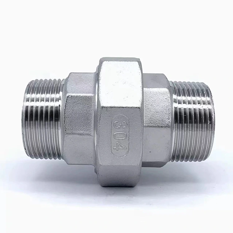 پلمبنگ کے لئے ڈبل مرد تھریڈ یونین