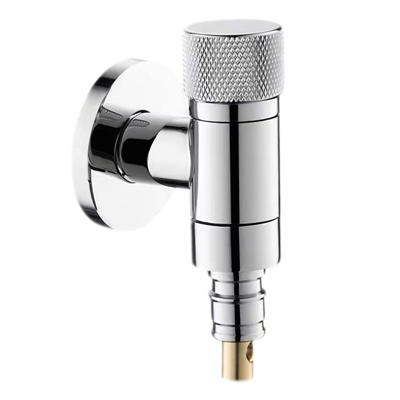 Knurled ہینڈل اینٹی اوور فلو واشنگ مشین واٹر اسٹاپ والو Knurled ہینڈل اینٹی اوور فلو واشنگ مشین واٹر اسٹاپ والو
